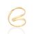 Anel torcido banhado a ouro (51345800) - comprar online