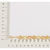 Pulseira banhada a ouro 18k com cristais ovais (55203414) - comprar online