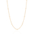 Gargantilha banhada a ouro 18k com bolas (53029100)