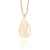 Maxi pingente gota banhado a ouro 18k (54285400) - comprar online