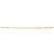 Cordão veneziana banhado a ouro 18k (53253800) - comprar online