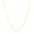 Gargantilha banhada a ouro 18k fio diamantado (53033500)