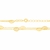 Gargantilha banhada a ouro 18k formada por folhas (53112300) - comprar online