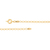 Gargantilha banhada a ouro 18k fio portugues (53056100) - comprar online