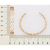 Bracelete colmeia banhado a ouro 18k (55210300) - comprar online