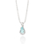 Pingente gota de prata 925 com zircônia e cristal (84008308) - comprar online