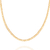 Cordão banhado a ouro 18k fio diamantado (53061400)