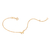 Pulseira com laço banhada a ouro 18k (55217900)