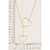 Gargantilha gravata ajustável banhada a ouro 18k (53218600) - comprar online