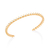 Bracelete banhado a ouro 18k com zircônias (55207406)