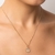 Pingente redondo anjo da guarda banhado a ouro 18k (54277800) - Estilo Dixe | Semijoias Rommanel