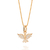 Pingente Espírito Santo banhado a ouro 18 k com zircônias (54283606) - comprar online