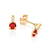 Brinco banhado a ouro 18k com cristais e zircônias (52732411) - comprar online
