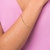Pulseira coração banhada a ouro 18k com zircônia (55207506) na internet