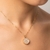 Pingente signo libra banhado a ouro 18k (54276300) - Estilo Dixe | Semijoias Rommanel