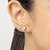 Kit brinco coração banhado a ouro 18k com zircônias (52726606) - Estilo Dixe | Semijoias Rommanel