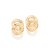 Brinco banhado a ouro 18k (52431000)