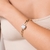 Pulseira banhada a ouro 18k com zircônia (55206806) - Estilo Dixe | Semijoias Rommanel