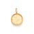 Pingente signo capricórnio banhado a ouro 18k (54276600)