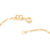 Pulseira banhada a ouro 18k infantil (55003500) - comprar online