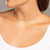 Gargantilha choker bolinhas banhada a ouro 18k (53206700) na internet