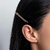 Presilha de cabelo banhada a ouro 18k (53236600) - Estilo Dixe | Semijoias Rommanel