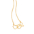 Gargantilha amor conectado banhada a ouro 18k (53243100) - comprar online