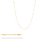 Cordão banhado a ouro 18k fio veneziana (53171600)