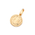 Medalha São Bento banhada a ouro 18k (54283500)