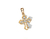 Pingente banhado a ouro 18k