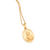 Medalha São Pedro banhada a ouro 18k (54283300) - comprar online