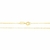 Gargantilha banhada a ouro 18k fio veneziano (53071400) - comprar online