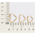 Kit brinco argola coração banhado a ouro 18k (52728800) na internet