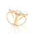 Maxi anel banhado a ouro 18k com zircônia (51347906) - comprar online