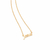 Gargantilha banhada a ouro 18k escrito jesus (53184300)