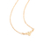 Gargantilha banhada a ouro 18k com Divino Espírito Santo (53122100) - comprar online