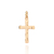 Pingente cruz banhado a ouro 18k (54284300)