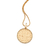 Pingente medalha de São Bento banhado a ouro 18k com zircônias (54287306) - comprar online