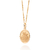 Medalha Mãe Rainha banhado a ouro 18k (54277900) - comprar online