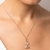 Gargantilha bailarina banhada a ouro 18k com zircônias (53251106) - comprar online