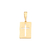 Pingente banhado a ouro 18k