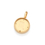 Pingente signo escorpião banhado a ouro 18k (54276400)
