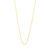Cordão laminado banhado a ouro 18k (53010900)