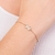 Pulseira laço da minnie banhada a ouro 18k com zircônias (55212406) na internet