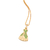 Pingente vestido Tiana banhado a ouro 18k com aplicação de resina (54282432) - comprar online