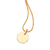 Medalha personalizável banhada a ouro 18k (54281700) - comprar online