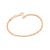 Pulseira banhada a ouro 18k (55216600)
