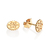 Brinco engrenagem banhado a ouro 18k (52731800) - comprar online