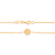 Gargantilha banhada a ouro com pingente (53040800) - comprar online