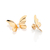 Maxi brinco borboleta banhado a ouro 18k com zircônias (52734106) - comprar online